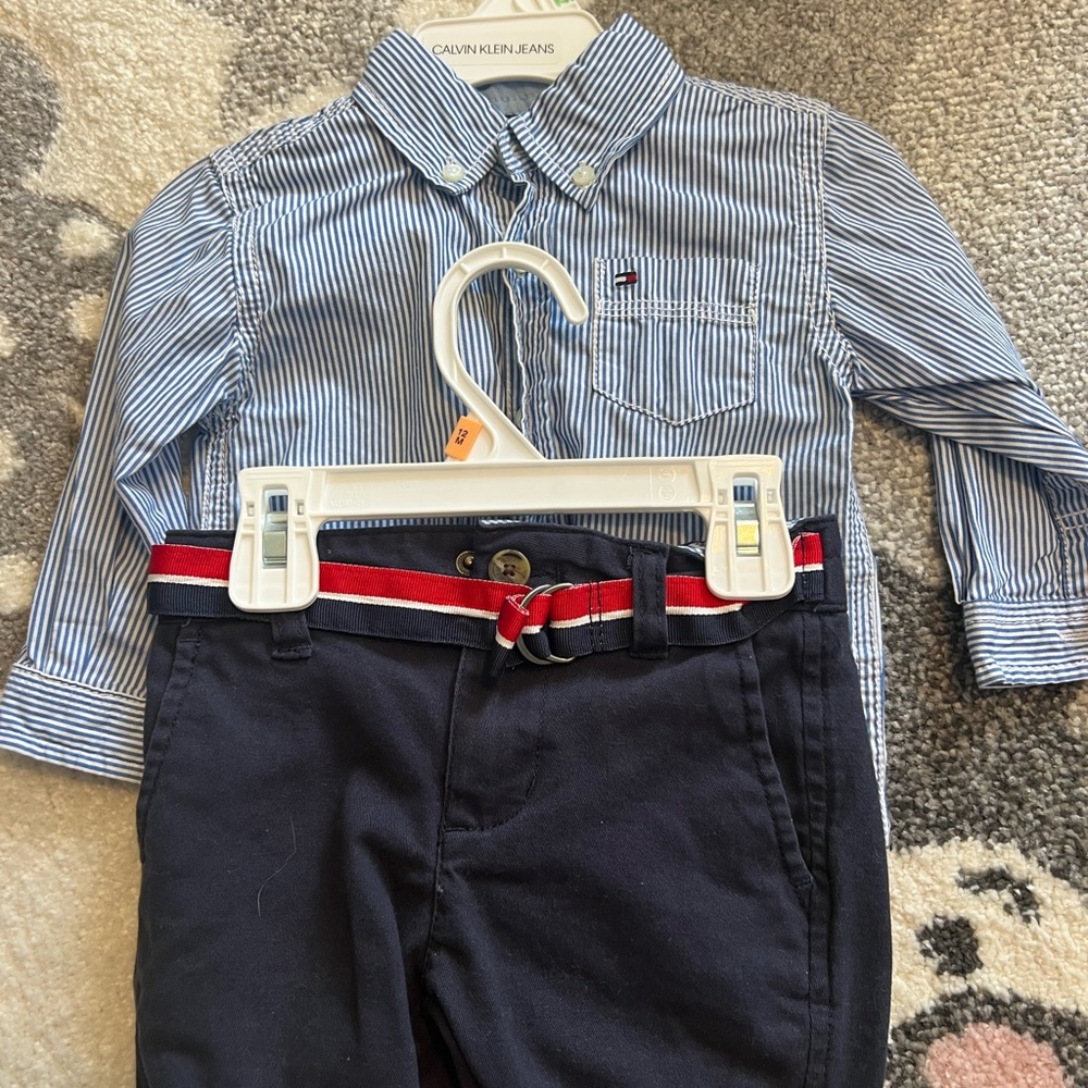 Tommy Hilfiger 12m 2 piece set